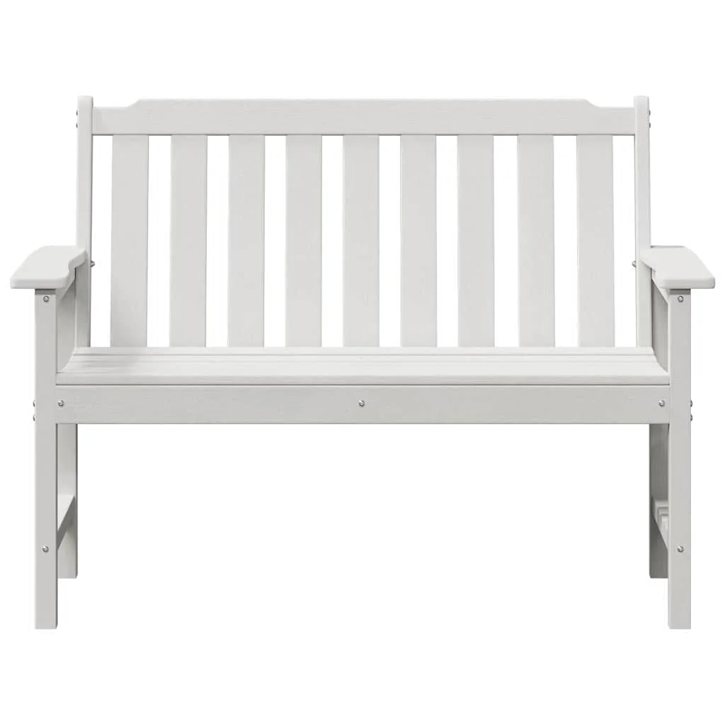 Kerti pad fehér 120 cm HDPE