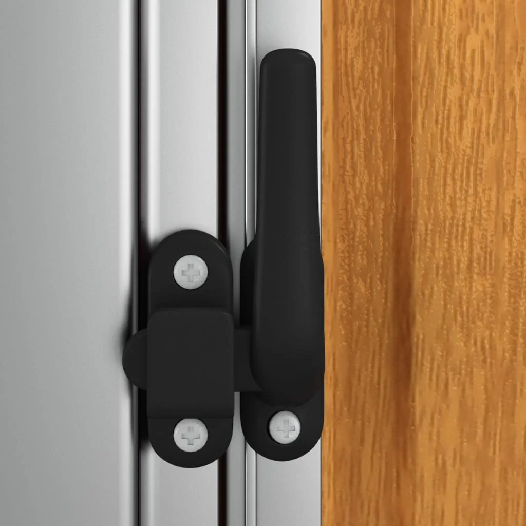 Fa megjelenésű horganyzott acél kerti fészer 180,5x97x209,5 cm