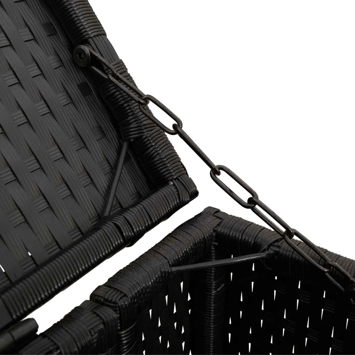 Kuka Doboz Fekete 65 x 80 x 115 cm Polietilén