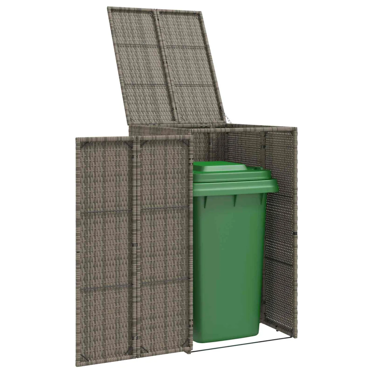 Kuka Doboz Szürke 65 x 80 x 115 cm Polietilén