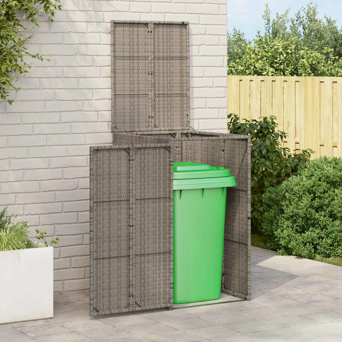 Kuka Doboz Szürke 65 x 80 x 115 cm Polietilén