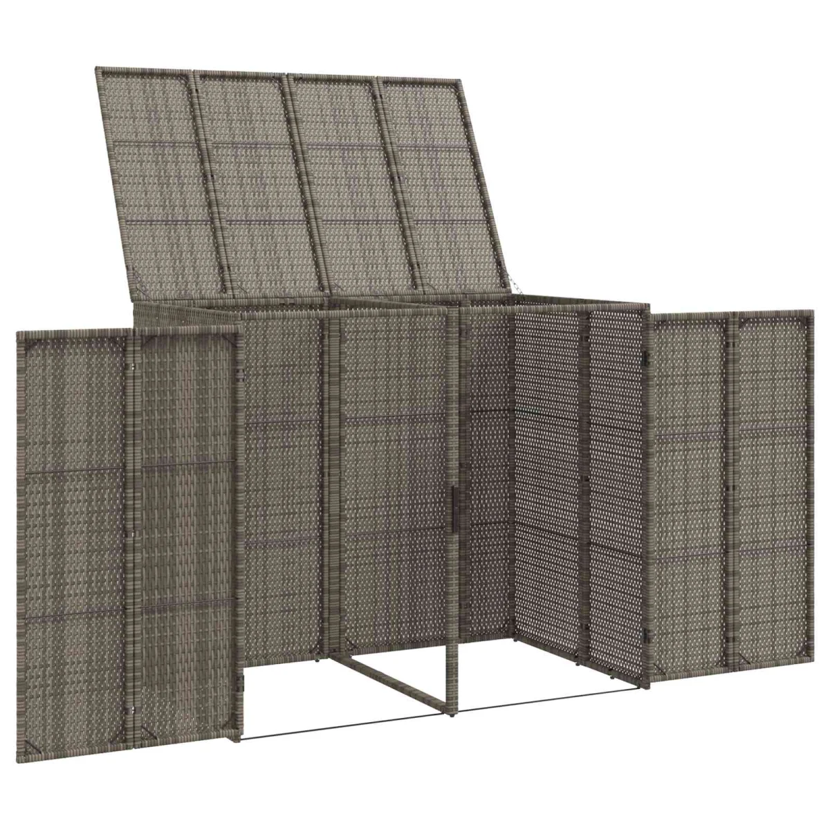 Kuka Doboz 2 pcs Szürke 65 x 80 x 115 cm Polietilén