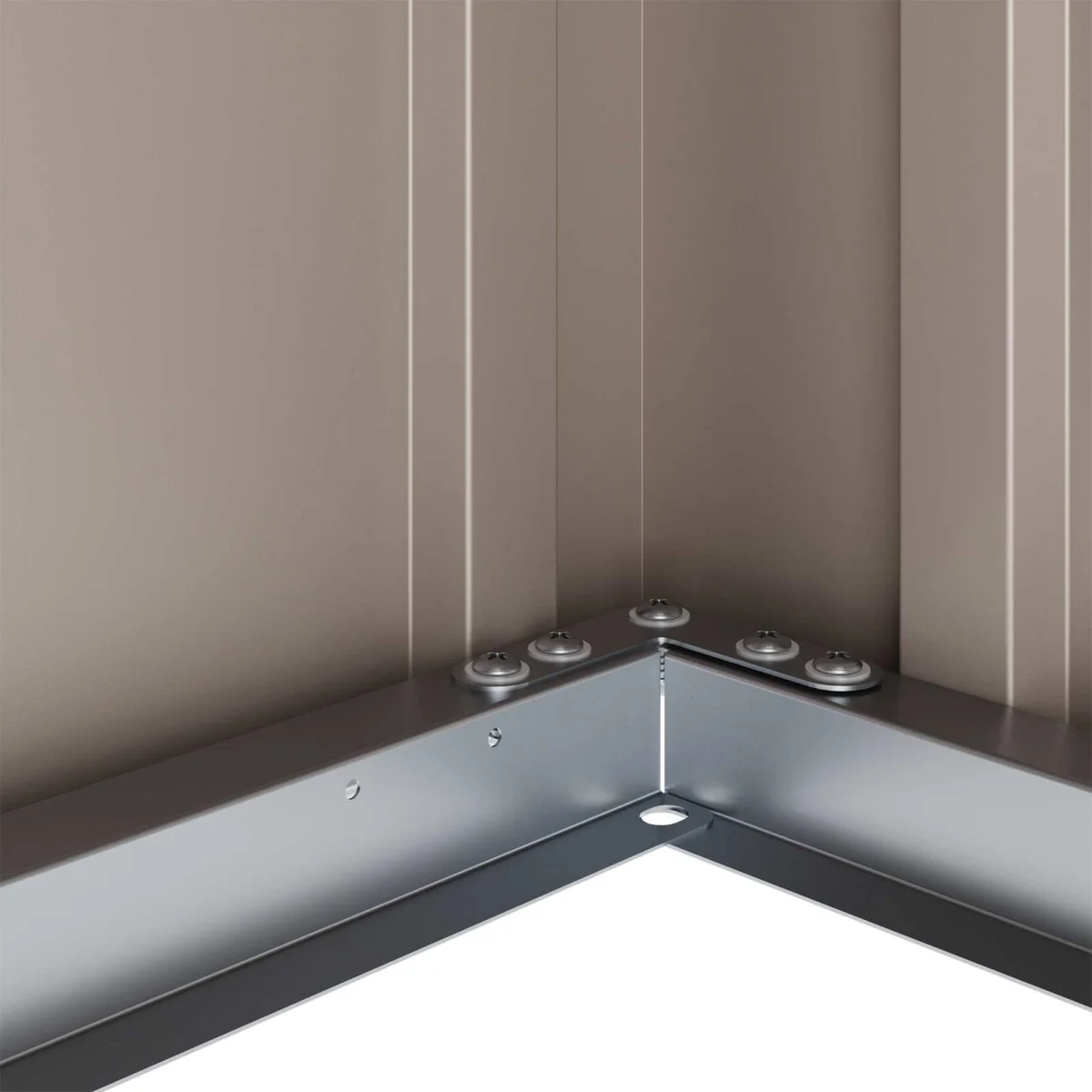 Kerti Tároló Doboz Fekete 101 x 82 x 50 cm Acél