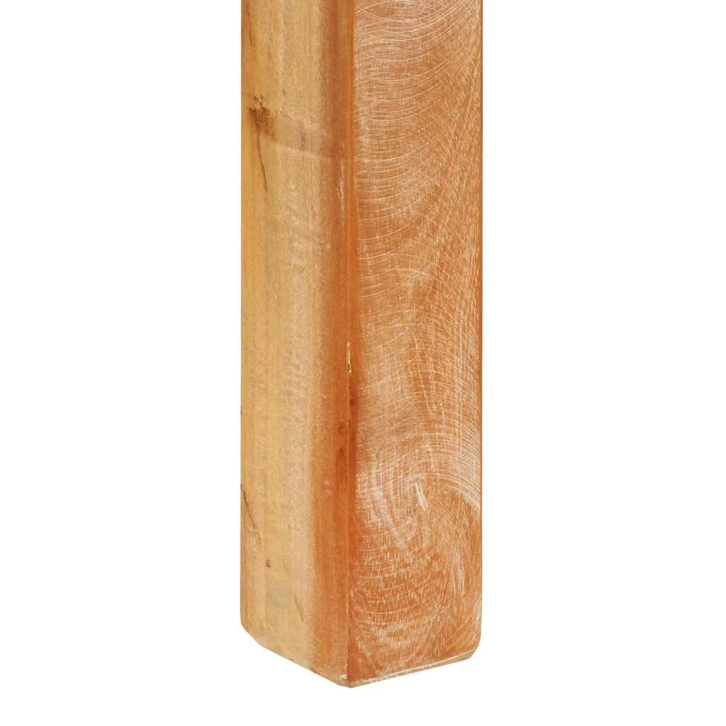 Tömör újrahasznosított fa bárasztal 112 x 55 x 108 cm