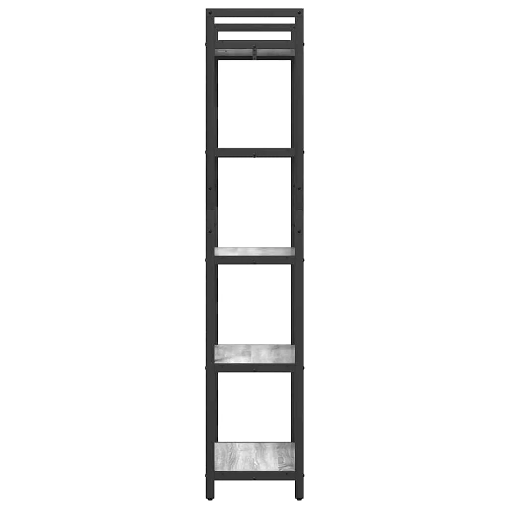 Könyvespolc Szürke Sonoma 56 x 34 x 171 cm Faanyag