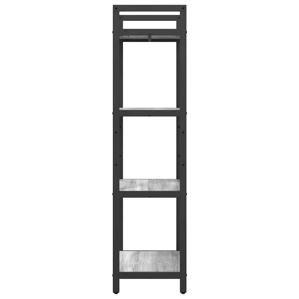 Könyvespolc Szürke Sonoma 56 x 34 x 133,5 cm Faanyag