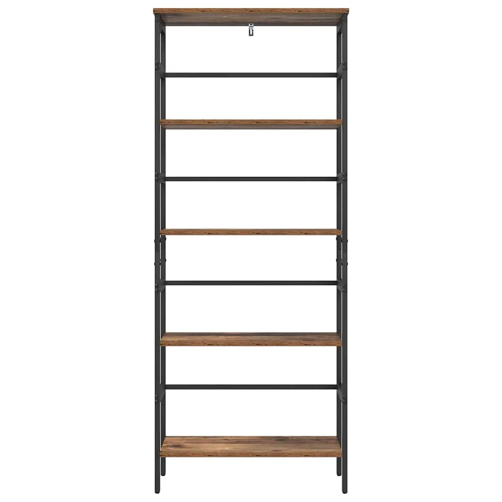 Könyvespolc Öreg fa 60 x 29,5 x 149 cm Faanyag