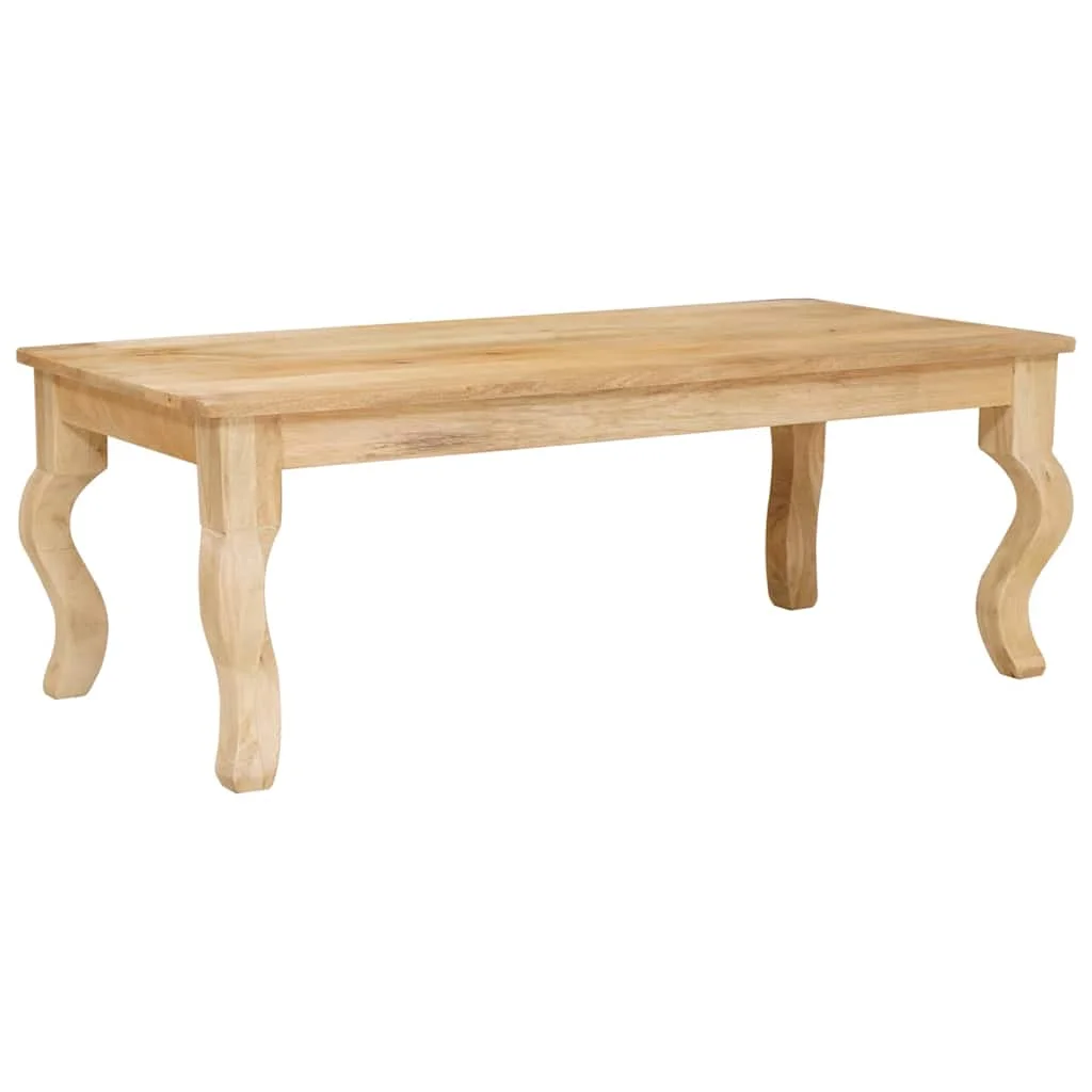 Dohányzóasztal Barna 100 x 55 x 40 cm tömör mangófa