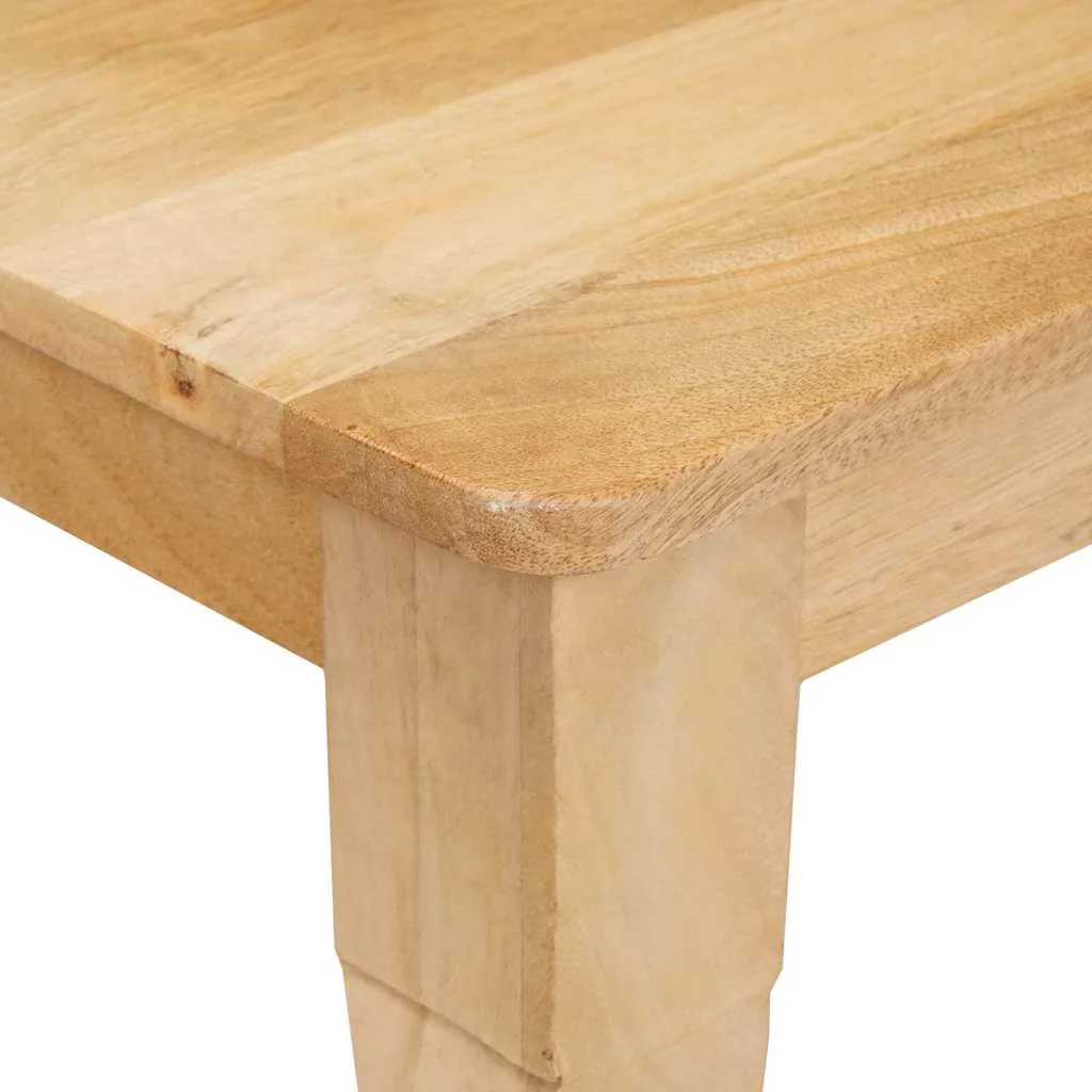 Dohányzóasztal Barna 100 x 55 x 77 cm tömör mangófa