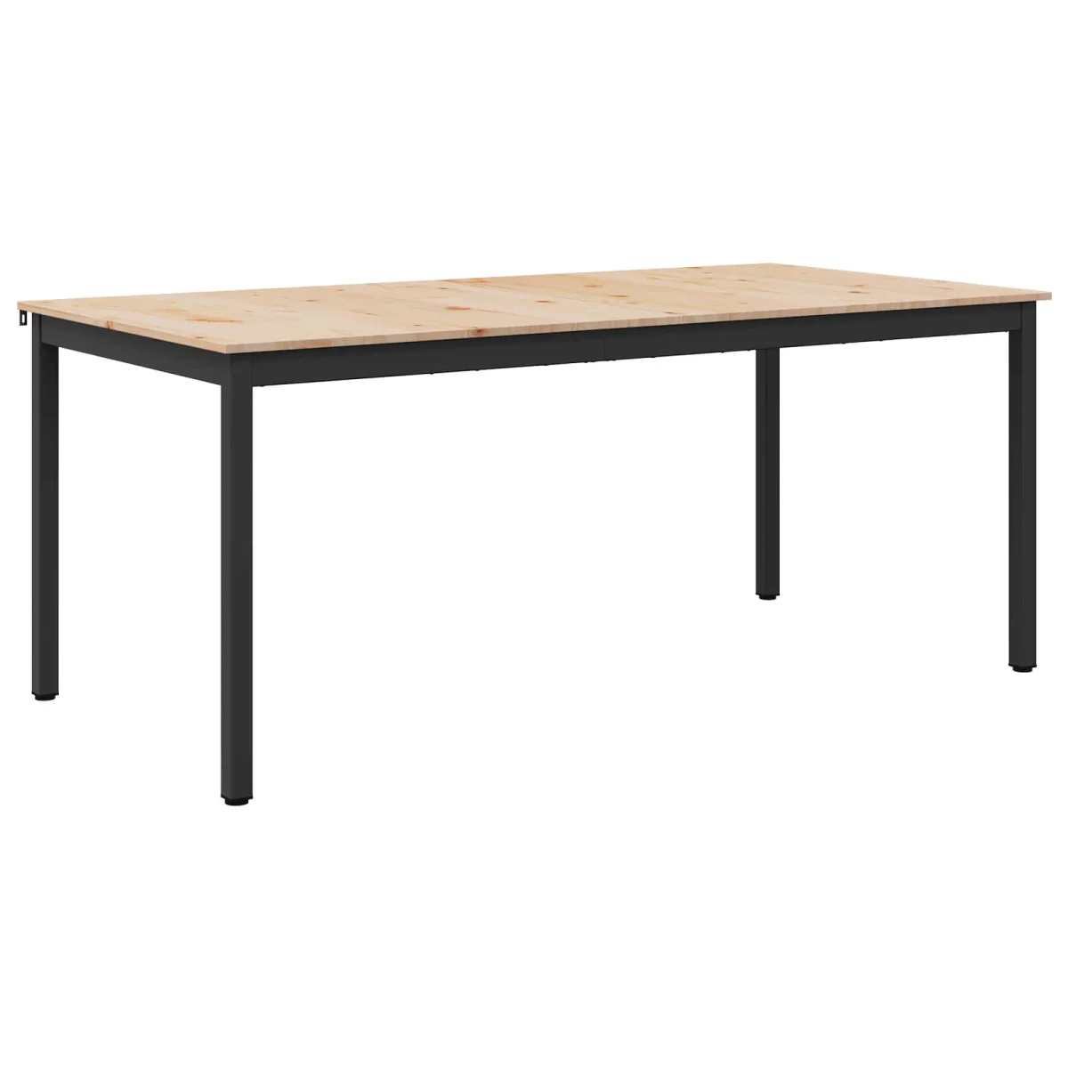 Étkezőasztal Természetes 140 x 80 x 75 cm Tömör fenyőfa