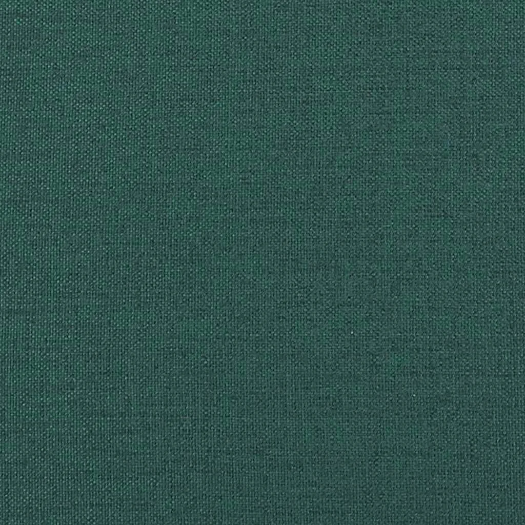 Étkezőszék párnával 2 pcs Sötétzöld 57 x 66 x 94 cm szövet