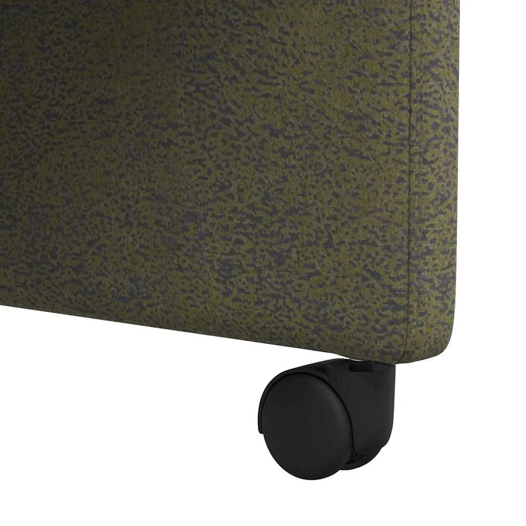 Kerekes Étkező Székek 2 pcs Katonai zöld 57 x 66 x 94 cm