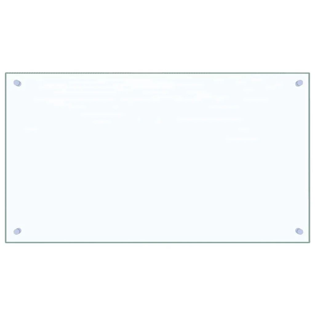 Konyhai splashback 2 pcs Átlátszó 90 x 50 cm edzett üveg