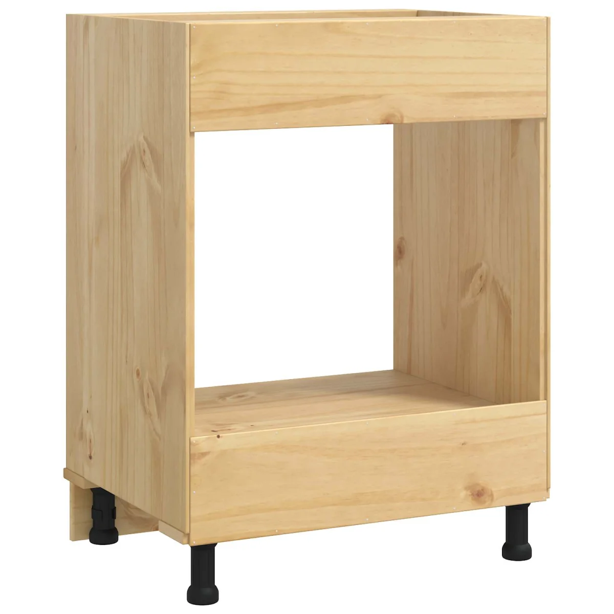 Cabinet tárolóval Méz 60 x 46 x 81,5 cm Tömör fenyőfa