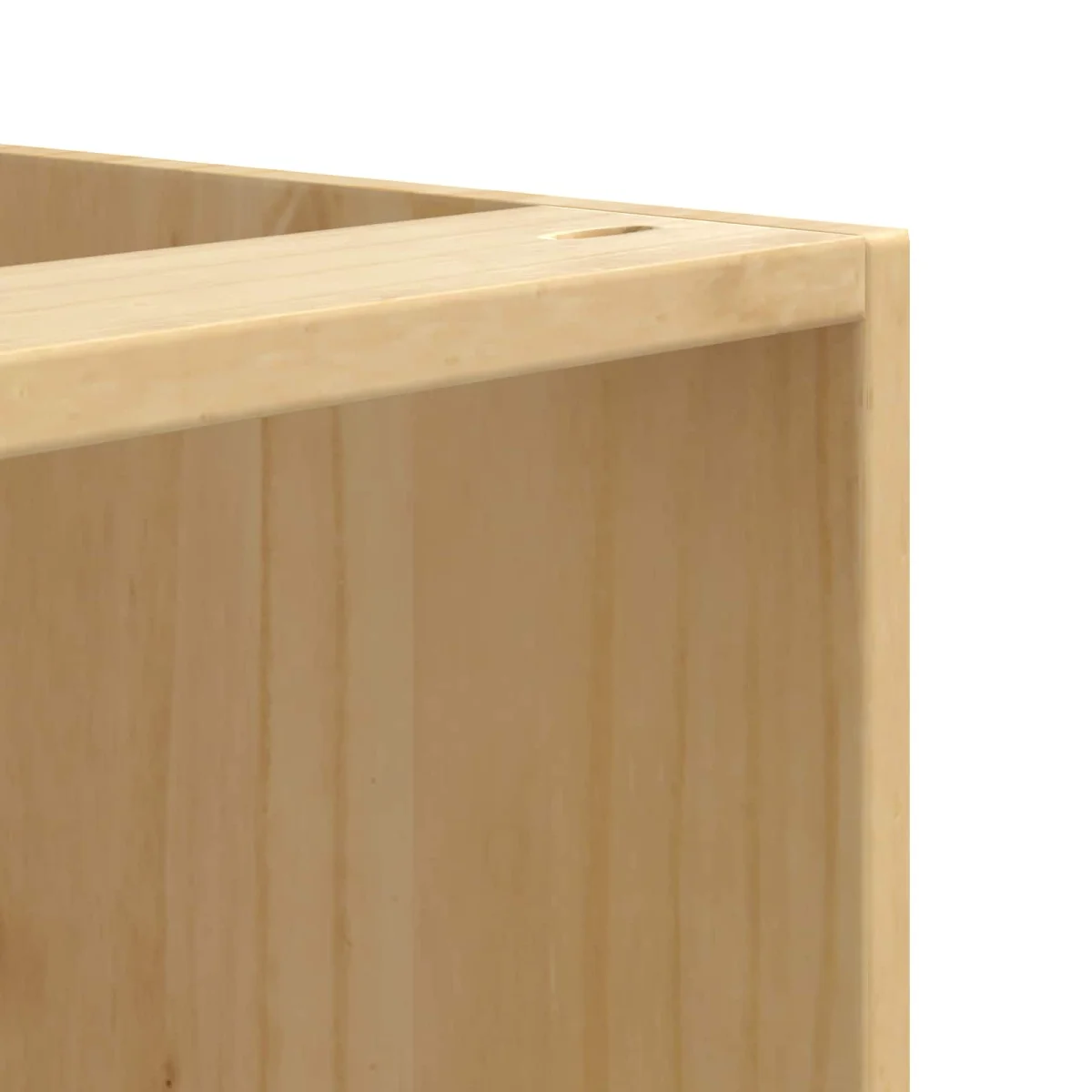 Cabinet tárolóval Méz 60 x 46 x 81,5 cm Tömör fenyőfa