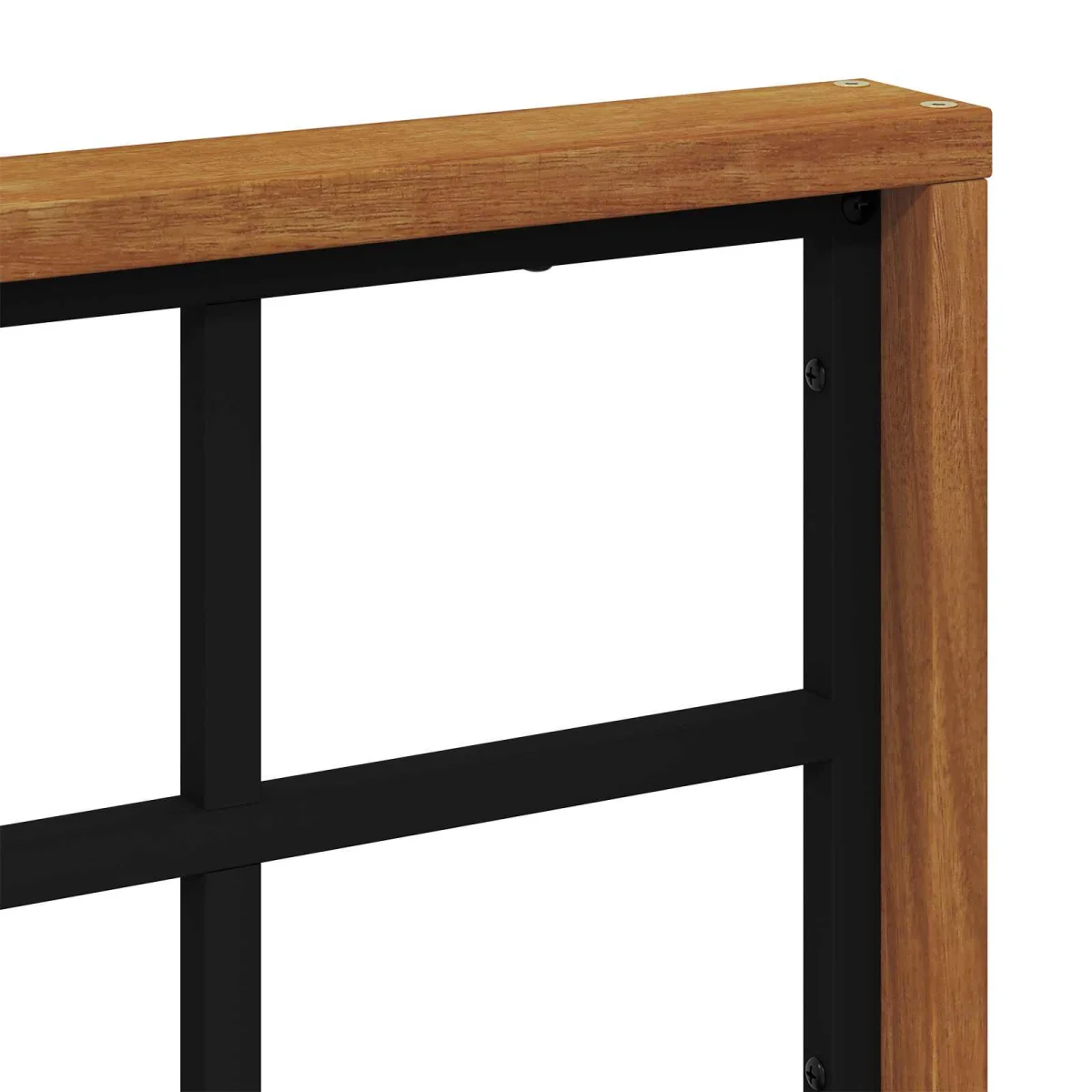 Kültéri kanapé szett Tömör akácfa és poliészter