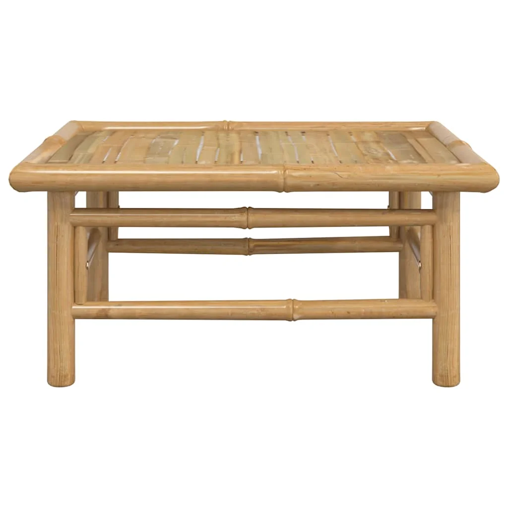 Bambusz kerti asztal 65 x 55 x 30 cm