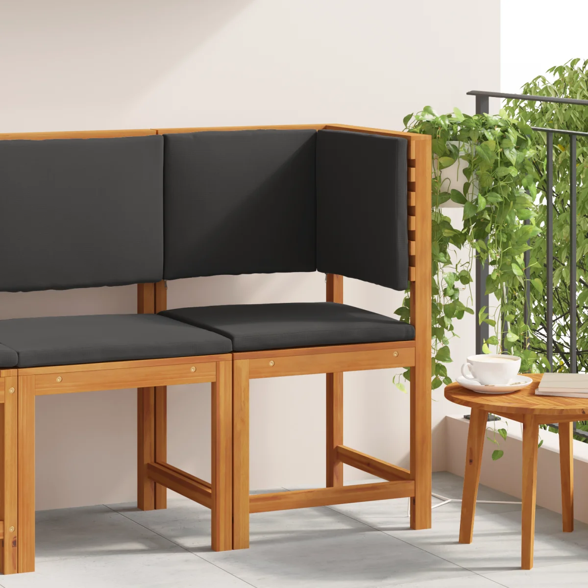 Kerti Szék Sarok párnákkal Szilárd Akácfa