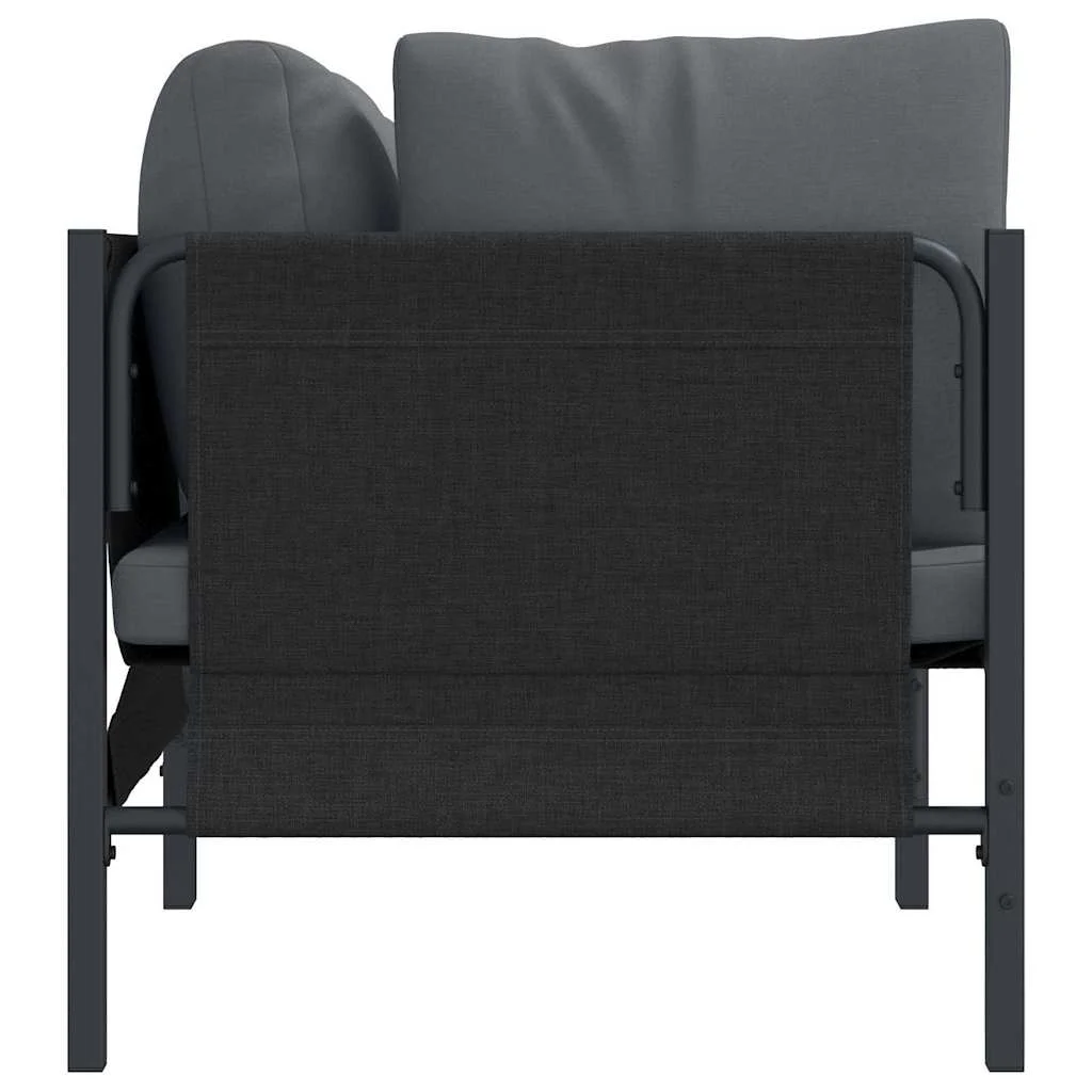 Kültéri bútor szettek párnával párnával 2 pcs Antracit