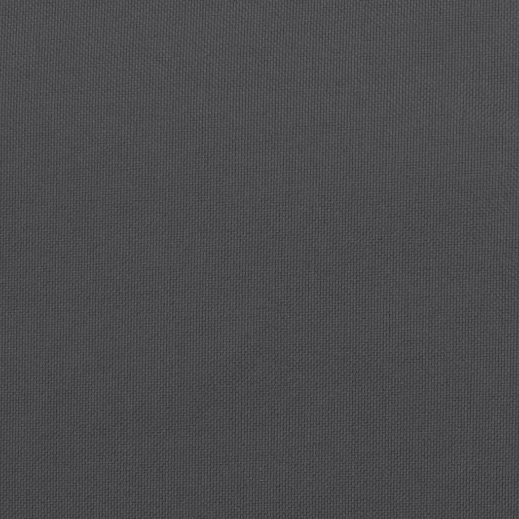 Fehér tömör fenyőfa kerti sarokkanapé párnával 73 x 73 x 78 cm
