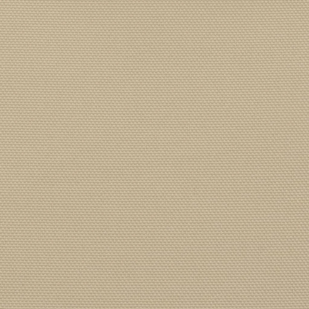 Bézs téglalap alakú oxford-szövet napvitorla 5 x 6 m