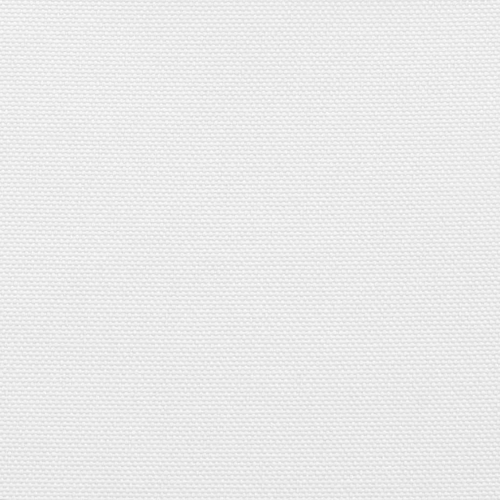 Fehér téglalap alakú oxford-szövet napvitorla 4 x 6 m