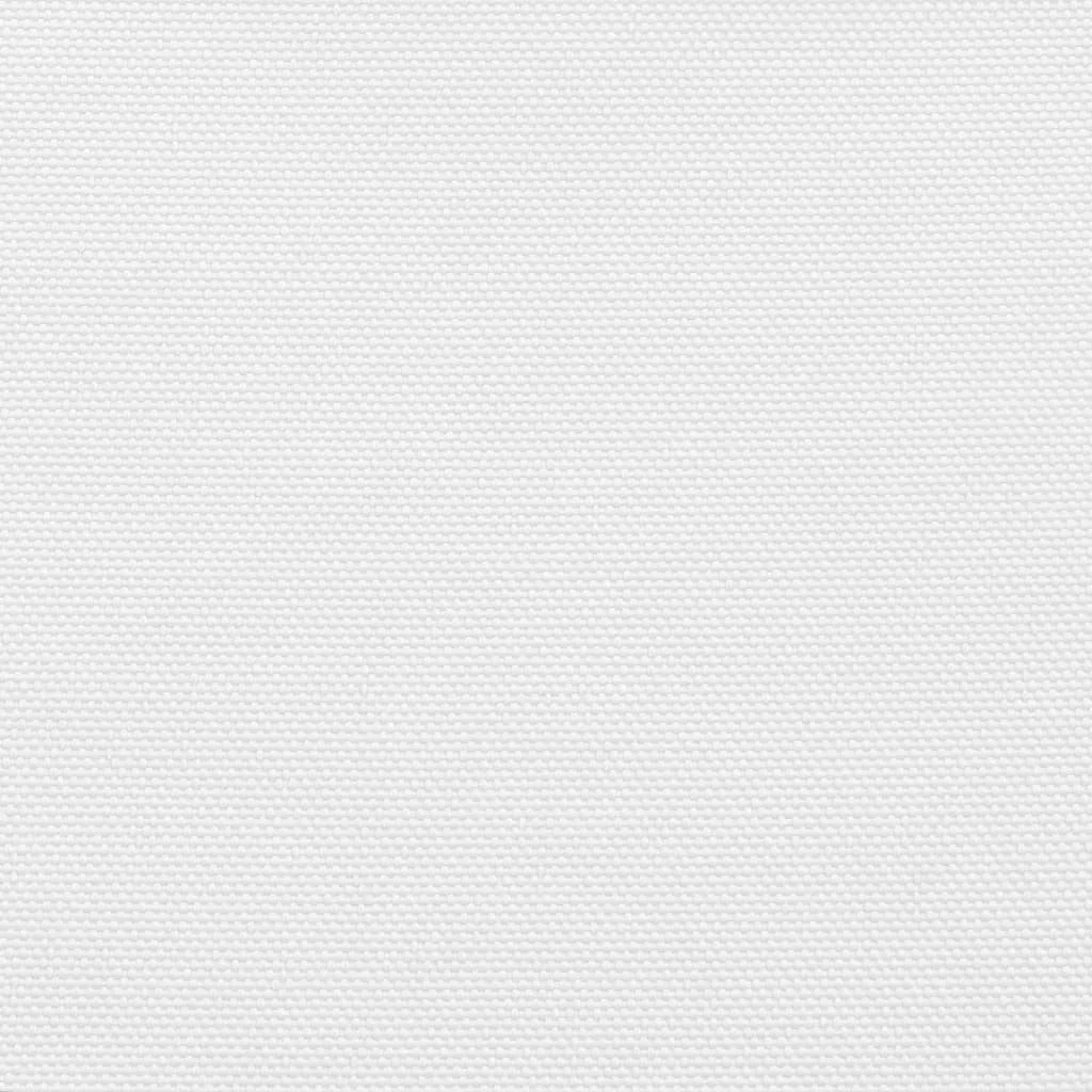 Fehér téglalap alakú oxford-szövet napvitorla 5 x 6 m