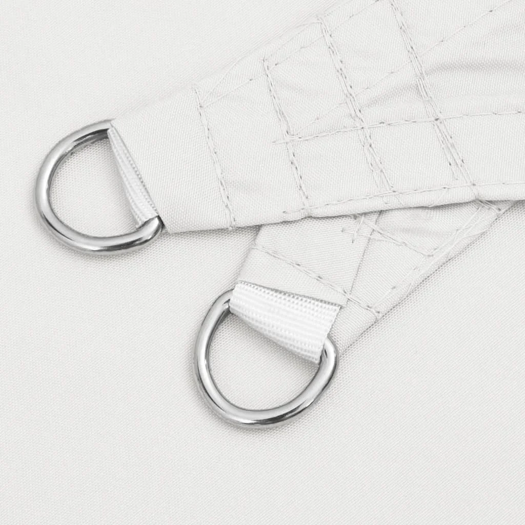 Fehér téglalap alakú oxford-szövet napvitorla 6 x 8 m