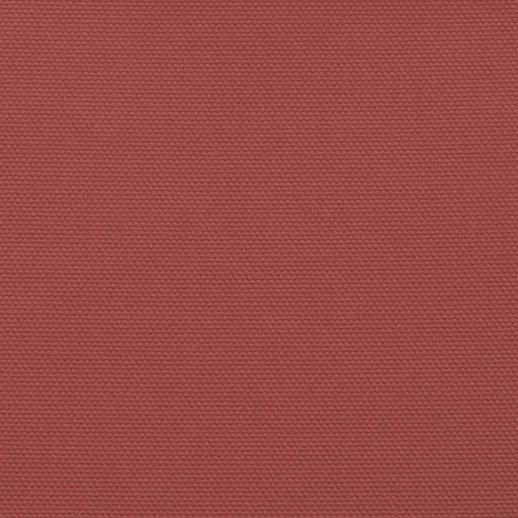 Terrakotta téglalap alakú oxford-szövet napvitorla 6 x 7 m