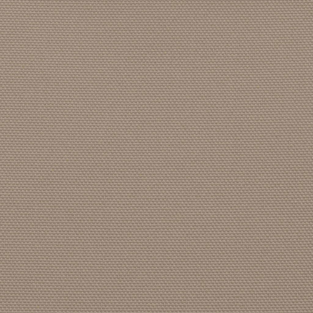 Tópszínű négyzet alakú oxford-szövet napvitorla 7 x 7 m 