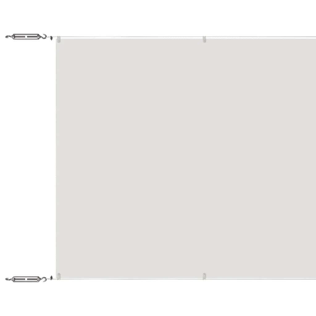 Fehér oxford-szövet függőleges napellenző 140 x 600 cm
