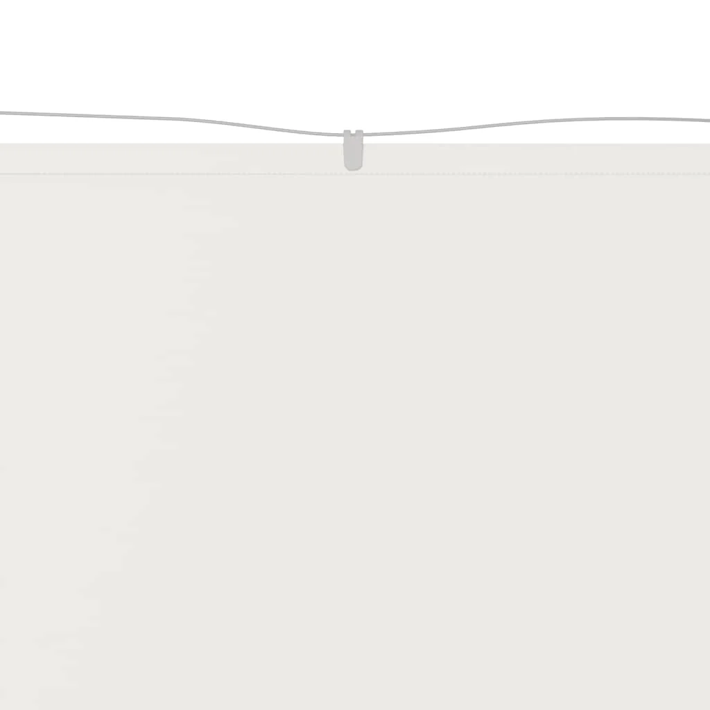 Fehér oxford-szövet függőleges napellenző 140 x 800 cm