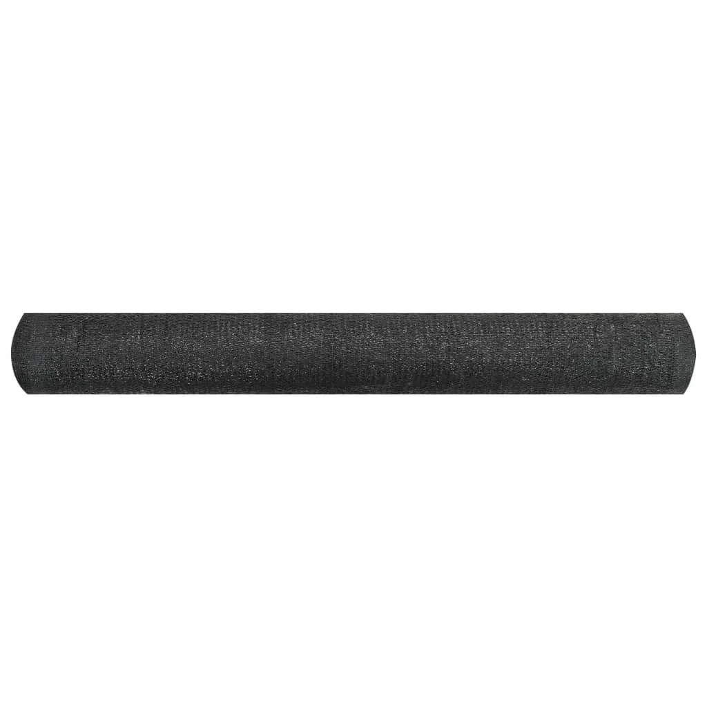 Fekete HDPE belátásgátló háló 1,2 x 50 m 150 g/m²