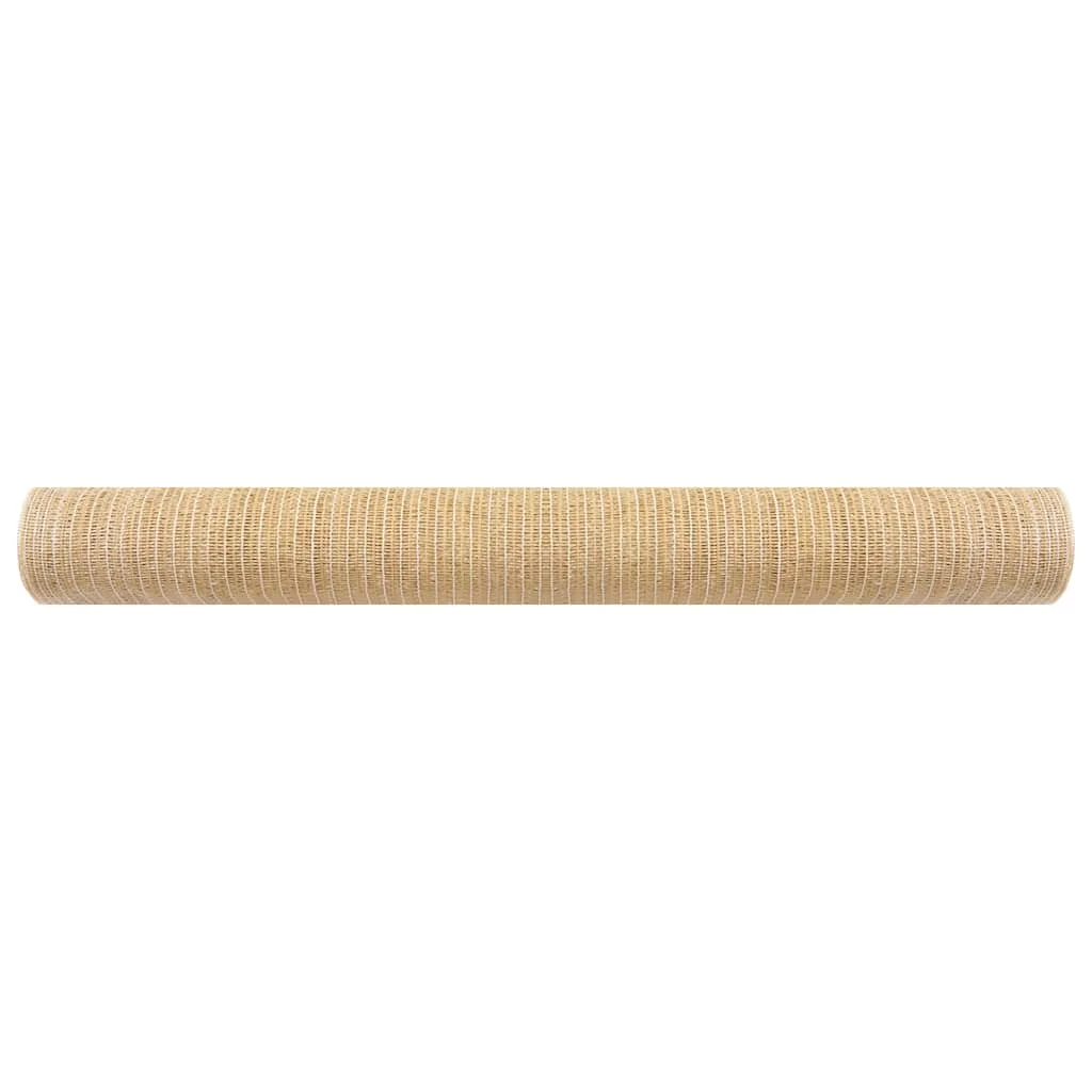 Bézs HDPE belátásgátló háló 3,6 x 25 m 150 g/m² 