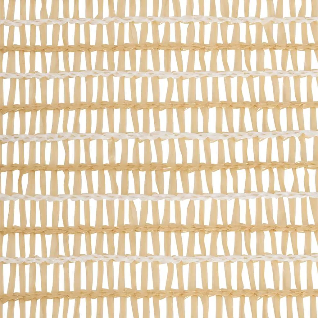 Bézs HDPE belátásgátló háló 3,6 x 25 m 150 g/m² 