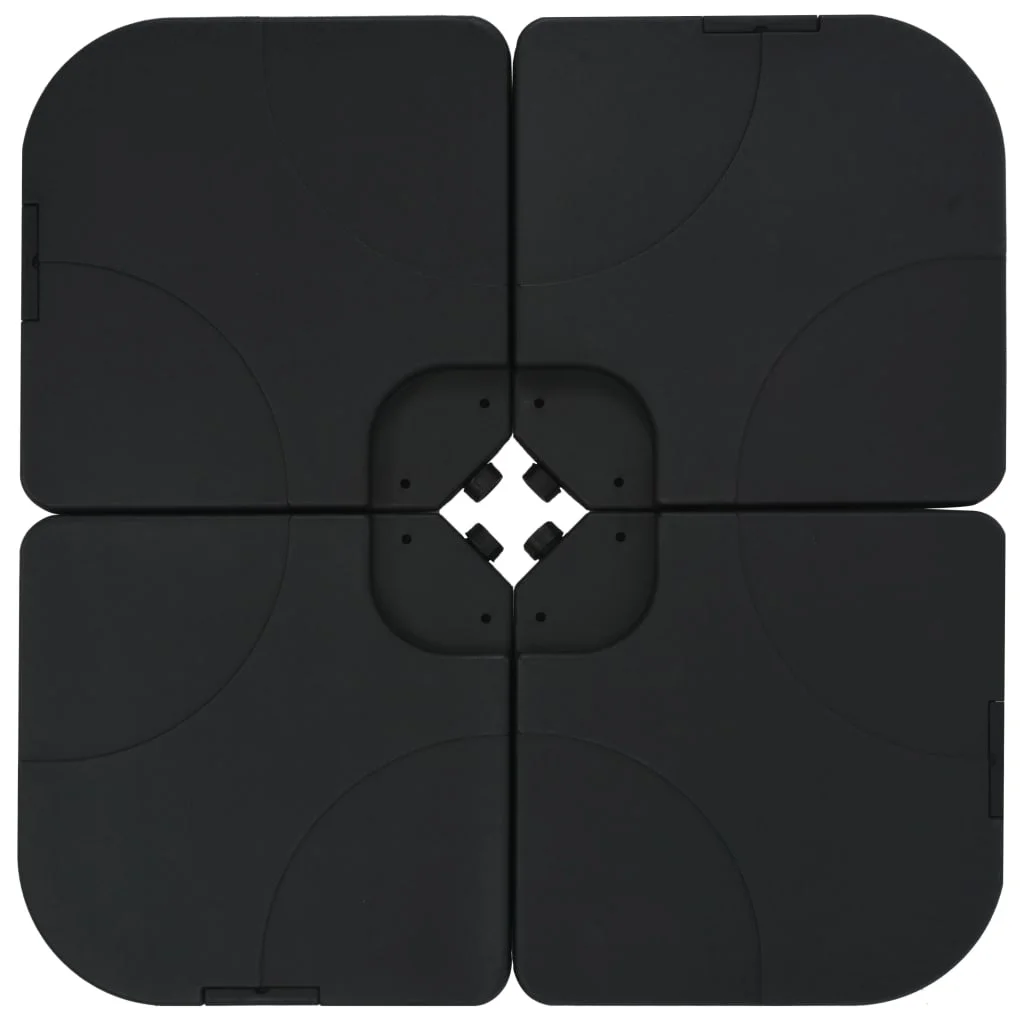 Szürkésbarna kültéri napernyő hordozható talppal 