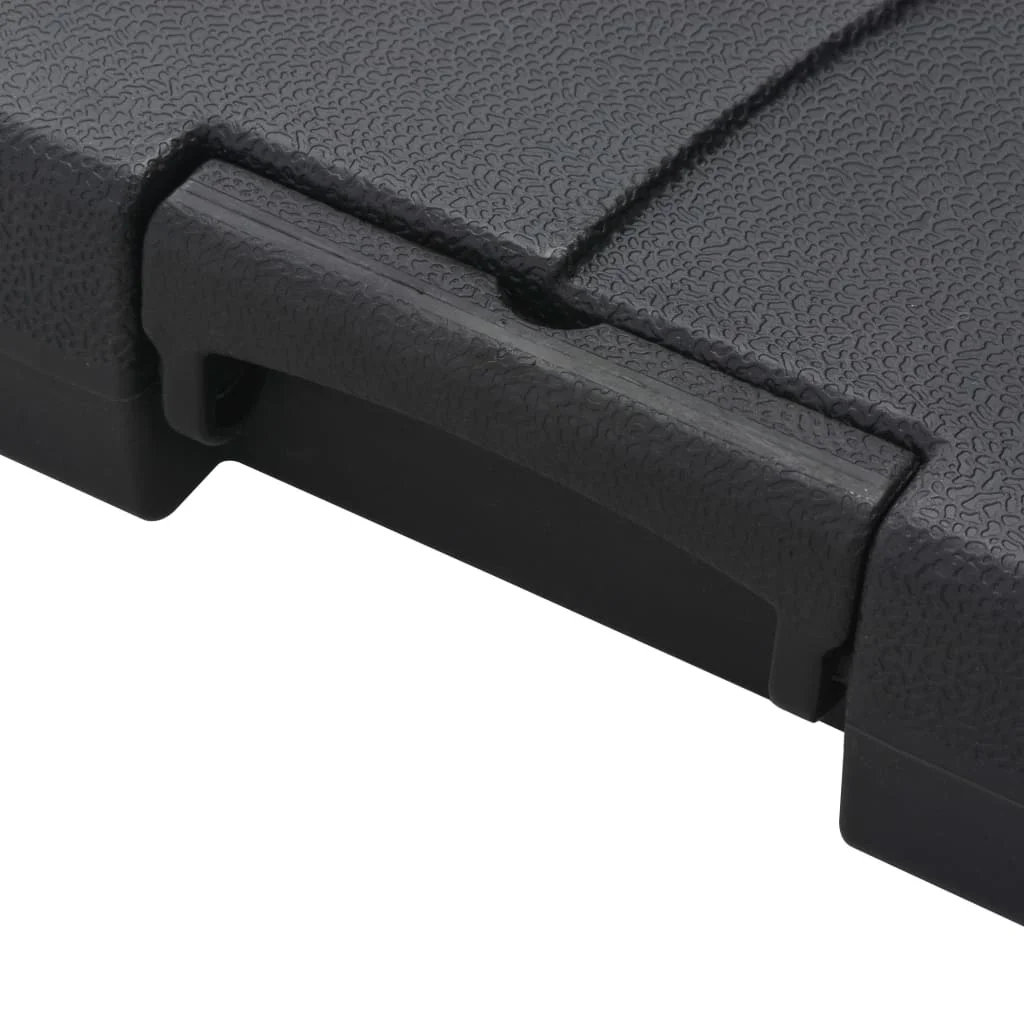 Szürkésbarna kültéri napernyő hordozható talppal 