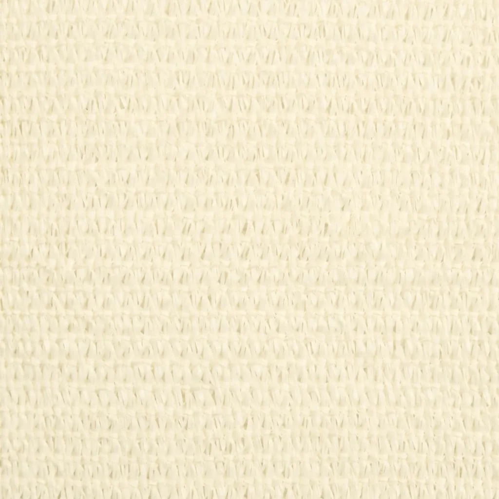 Krémszínű HDPE napvitorla 160 g/m² 4 x 7 m