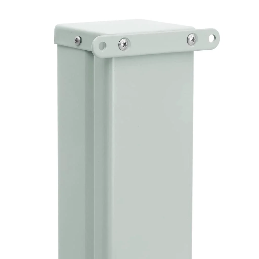 Kék behúzható oldalsó terasz-napellenző 600 x 160 cm