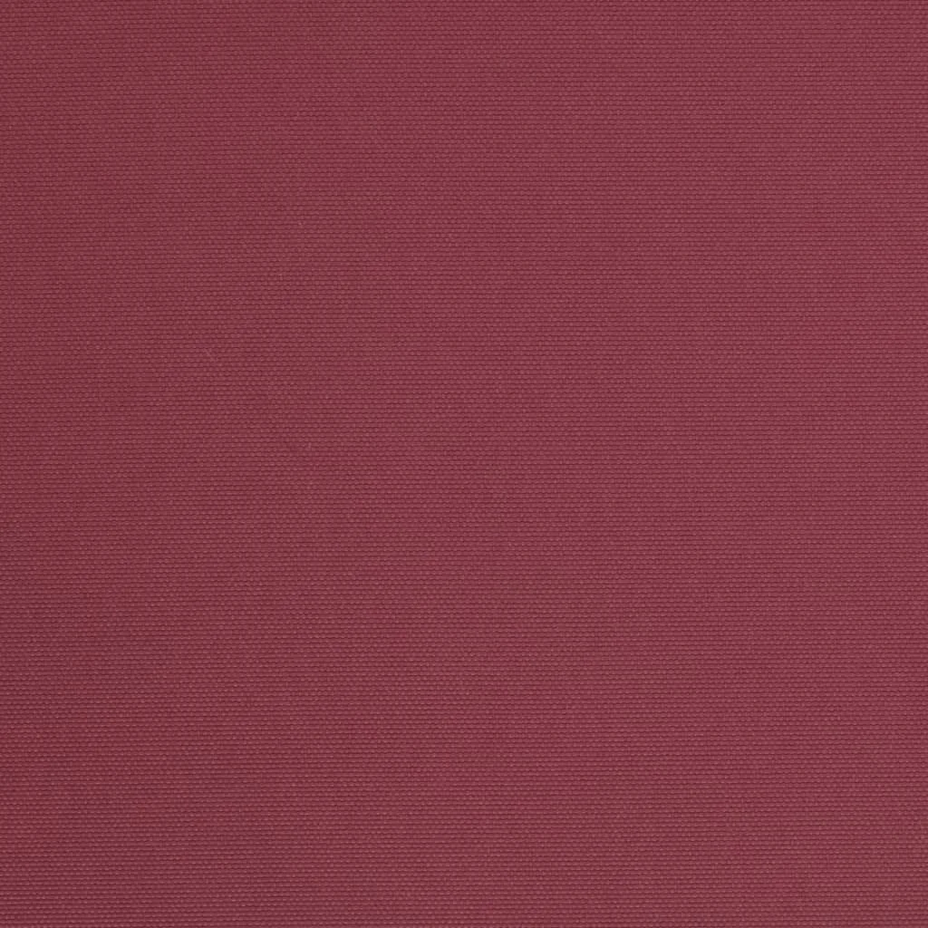 Bordó kültéri napernyő LED-fényekkel és acélrúddal 300 cm