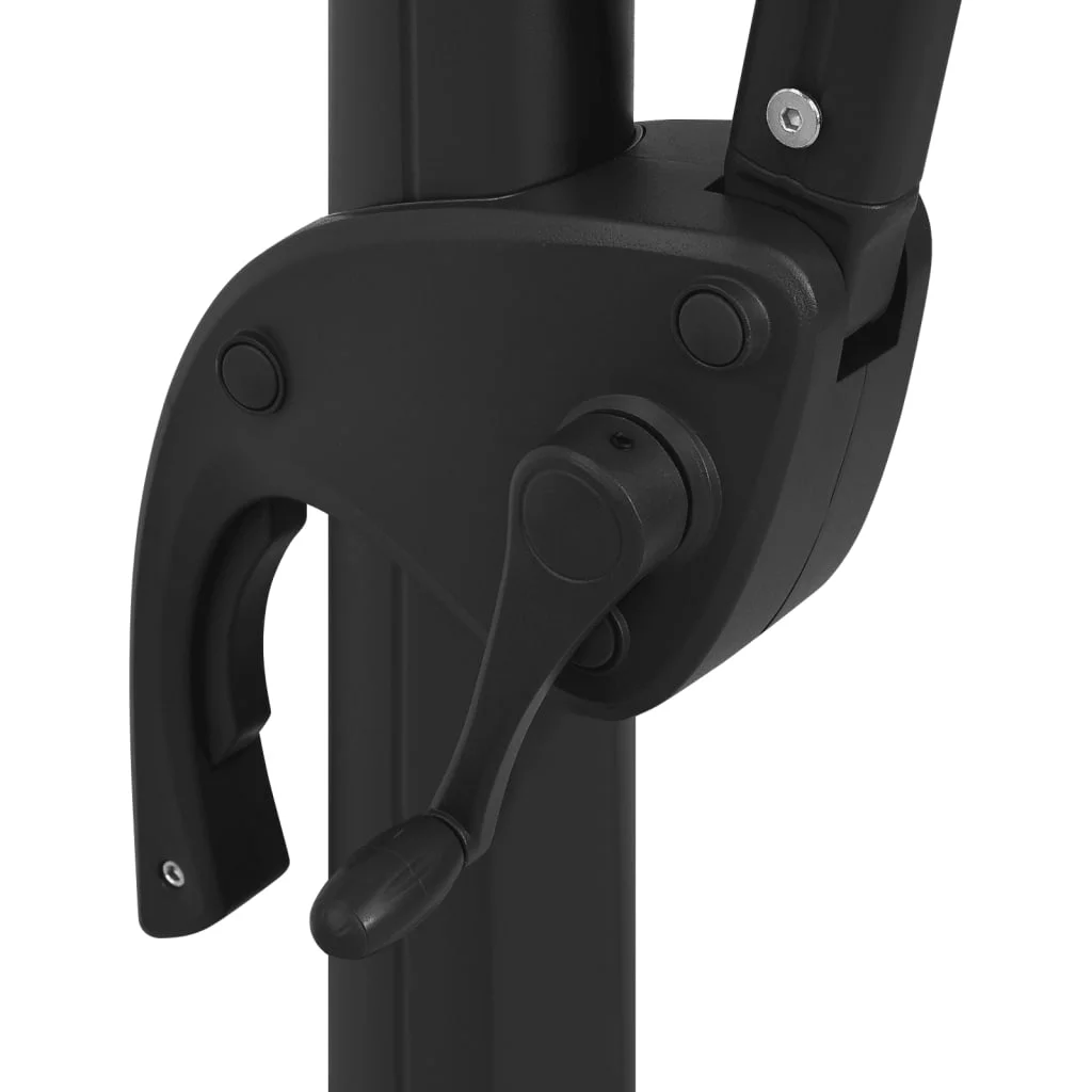 4 szintes zöld napernyő alumíniumrúddal 250 x 250 cm