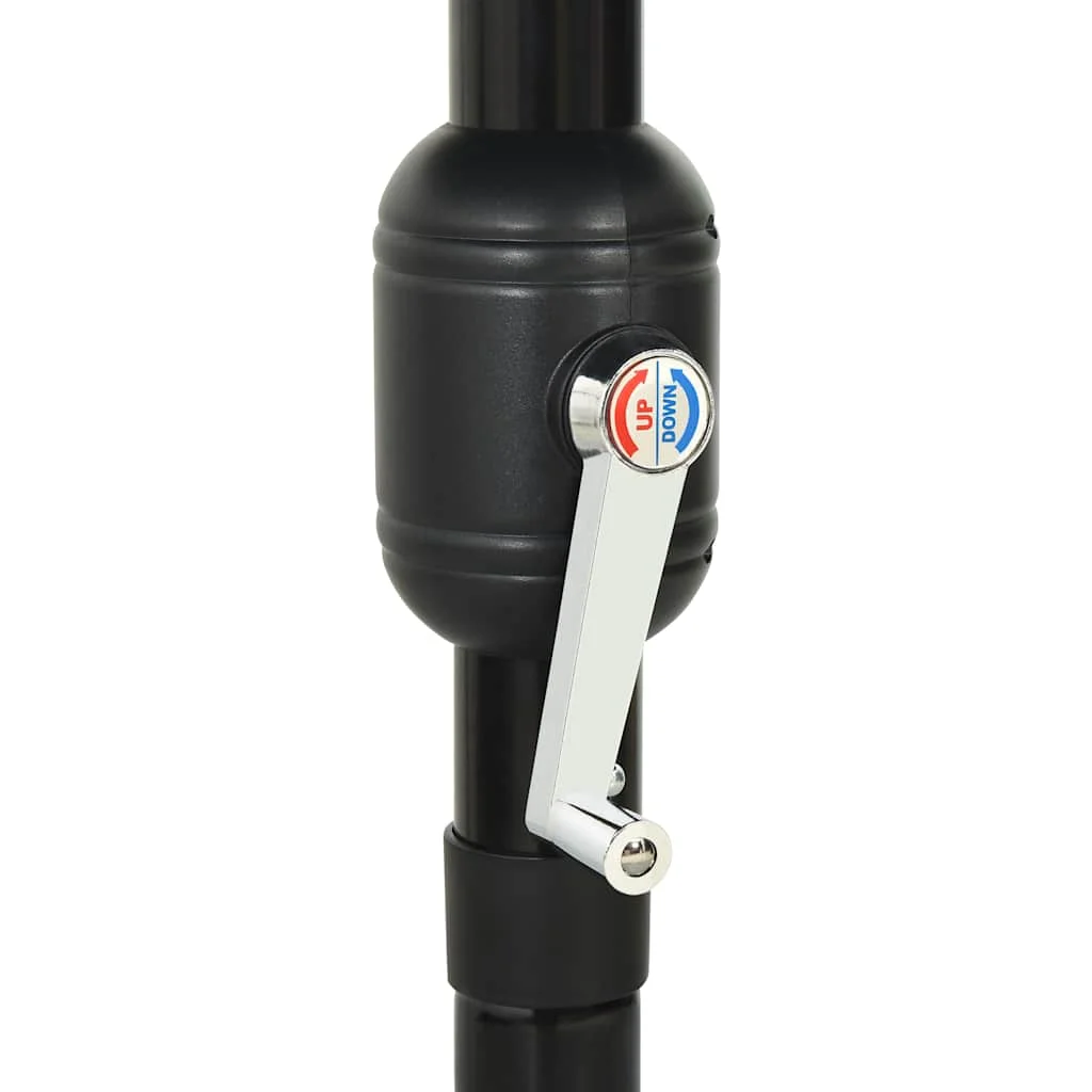 3 szintes zöld napernyő alumíniumrúddal 3,5 m