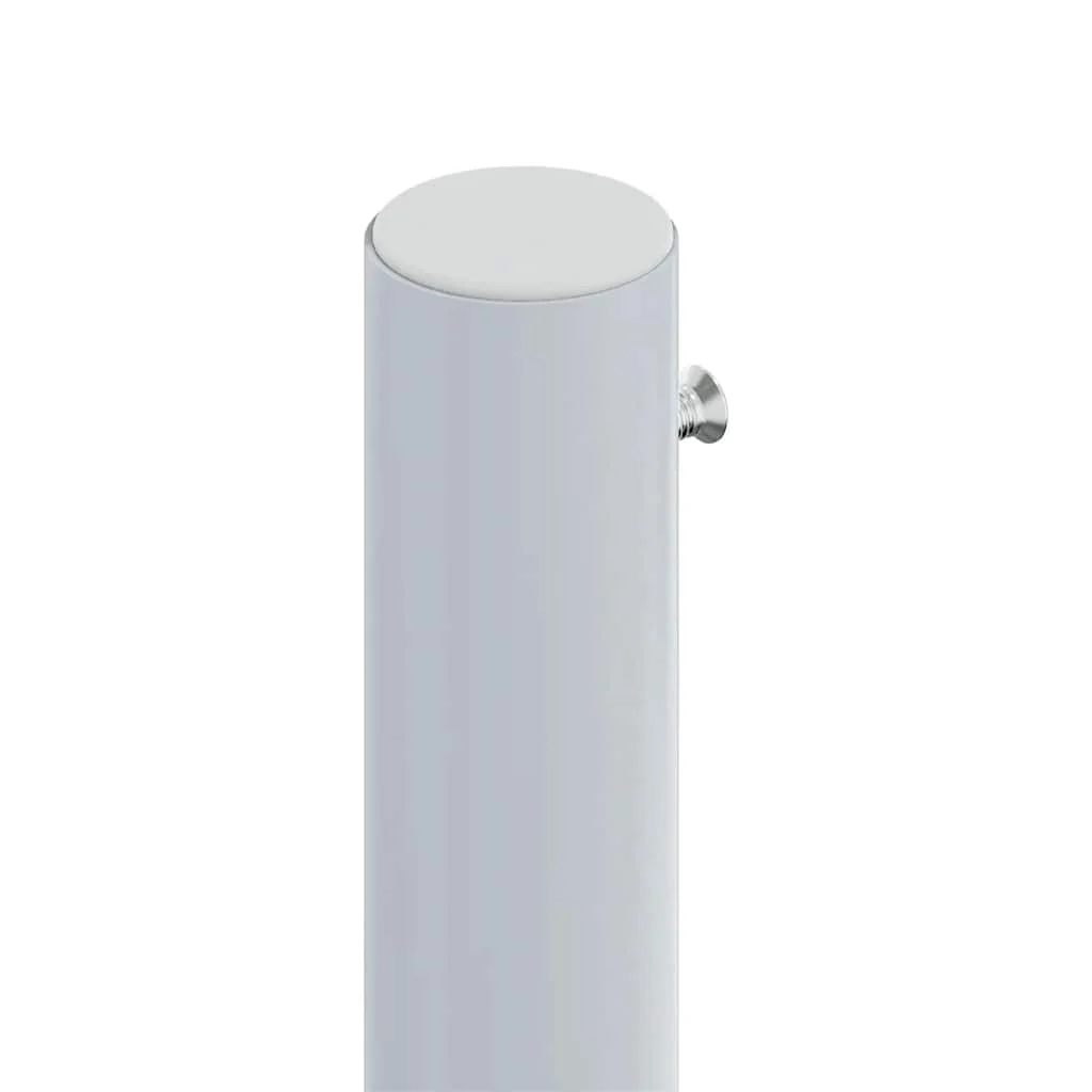 Piros behúzható oldalsó napellenző 220 x 600 cm