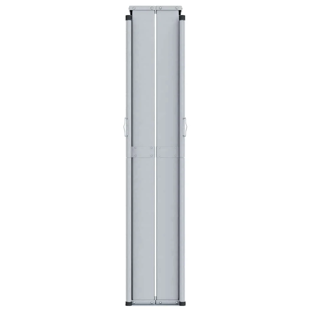 Antracitszürke behúzható oldalsó napellenző 220 x 1000 cm