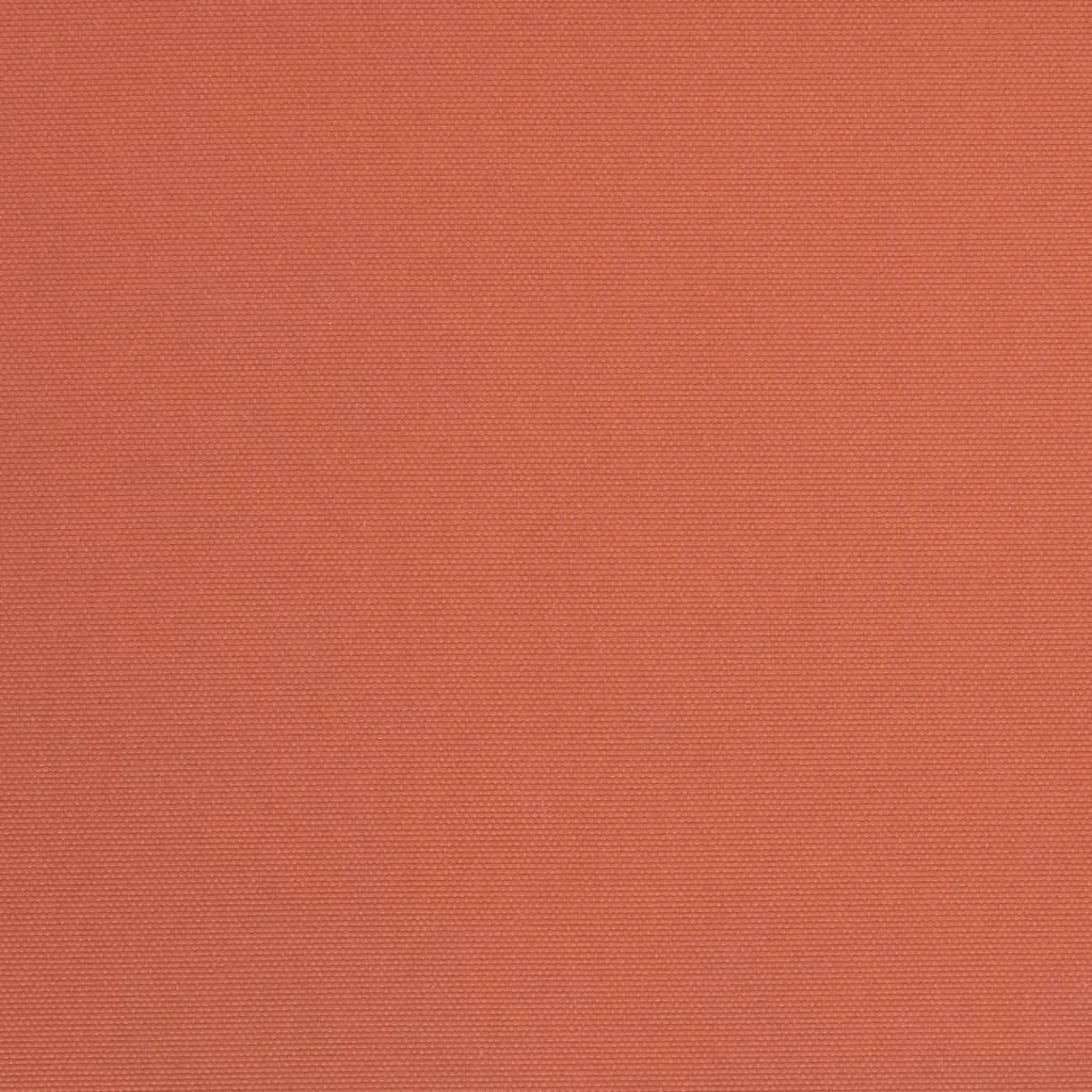 Terrakotta színű kerti napernyő fa rúddal 299 x 240 cm