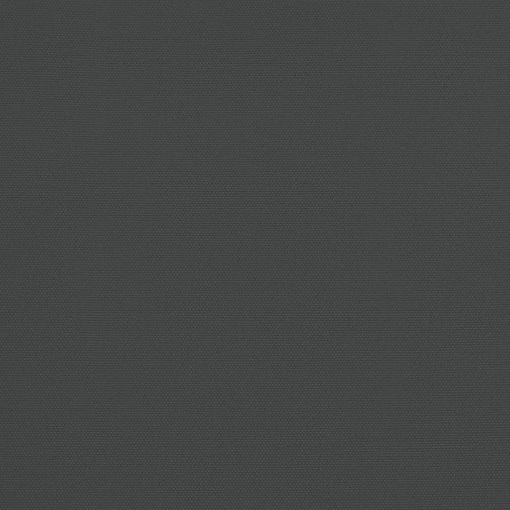 Antracitszürke kerti napernyő fa rúddal 400 x 273 cm