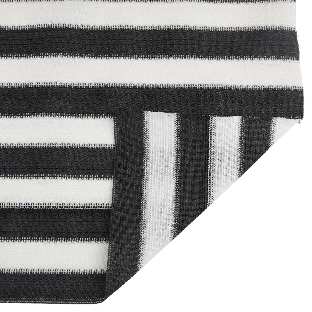 Antracitszürke és fehér HDPE belátásgátló háló 1,5x50m 150 g/m²