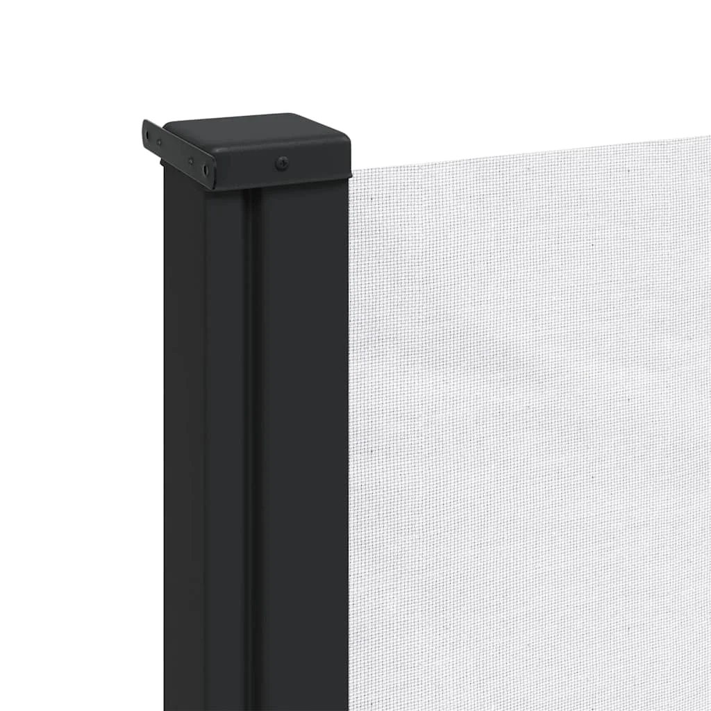 Fehér behúzható oldalsó napellenző 117 x 300 cm