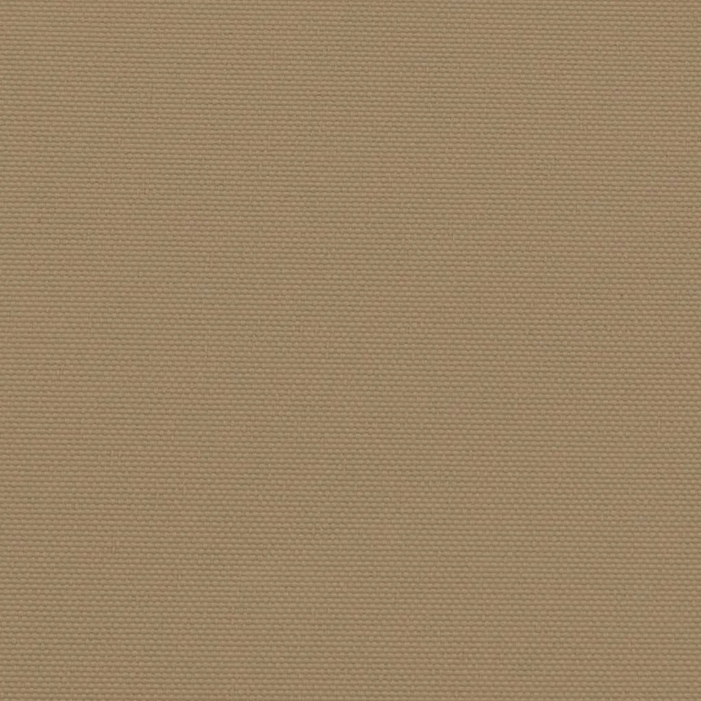 Tópszínű behúzható oldalsó napellenző 140 x 600 cm