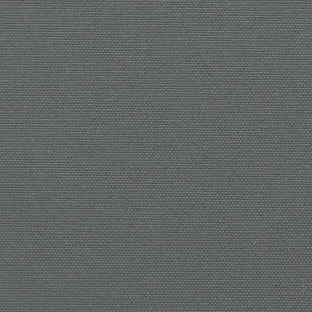 Antracitszürke behúzható oldalsó napellenző 140 x 600 cm